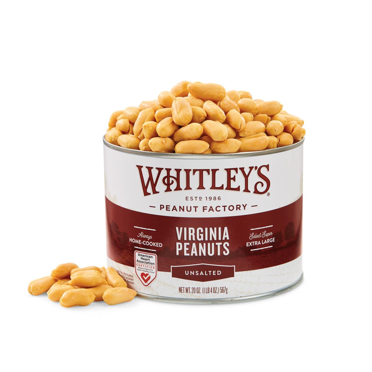 Unsalted Virginia Peanuts (20oz)