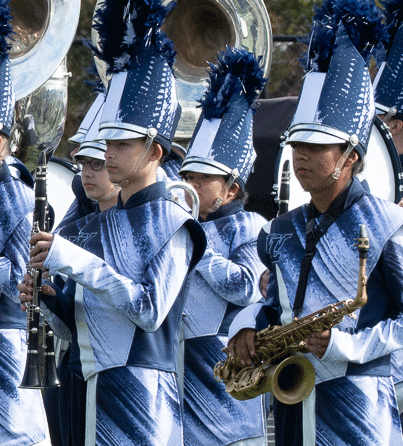 Upkeep of one band uniform